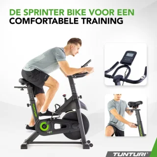 Tunturi Cardio Fit S20 Sprinter Bike - Fitnessfiets