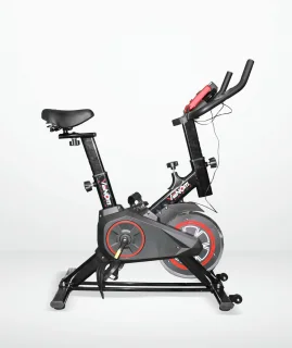 Venom Sports Hometrainer Fiets Indoor Zwart/Rood
