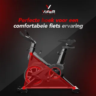 Viper Sports Hometrainer V-belt zwart/rood