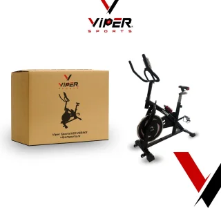 Viper Sports ZeusBike Indoorfiets Zwart/Rood