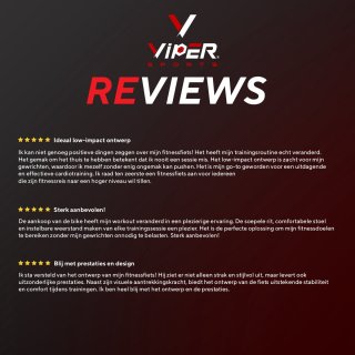 Viper Sports ZeusBike Indoorfiets Zwart/Rood