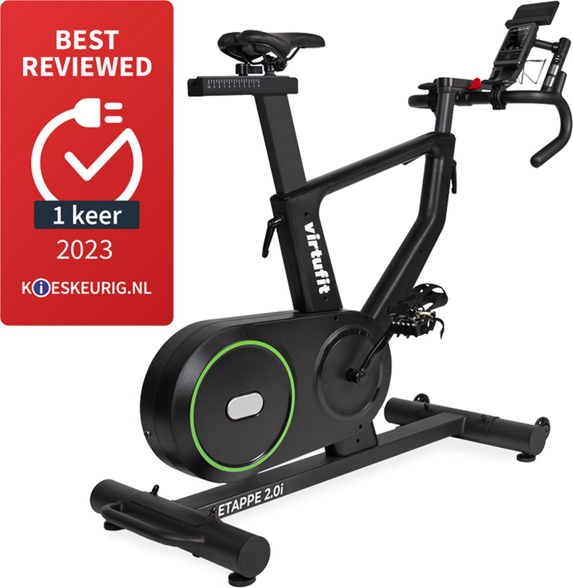 Wat vinden we goed aan de VirtuFit Etappe 2.0i Indoorfiets
