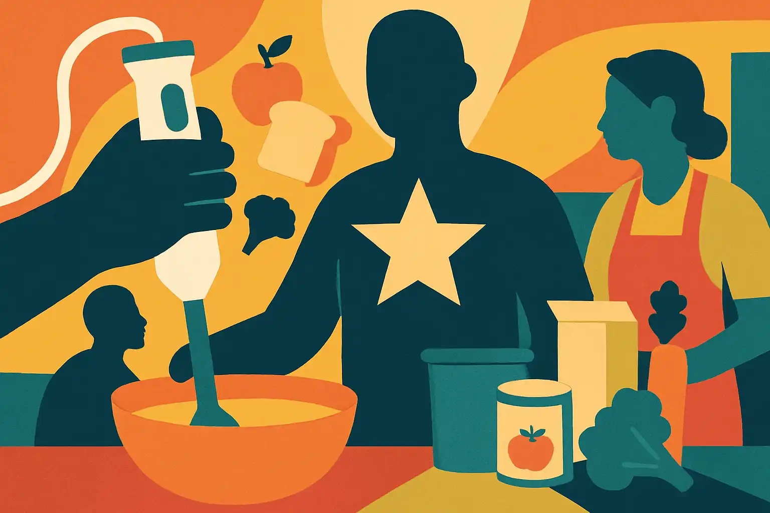 Hoe staafmixers stille helden worden in voedselbanken en gemeenschapskeukens