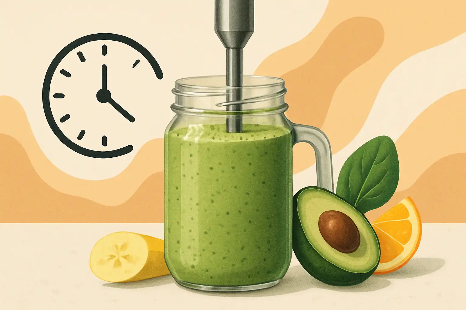 Intermittent fasting: vullende staafmixer-smoothies om je vast te breken zonder bloedsuikerpiek
