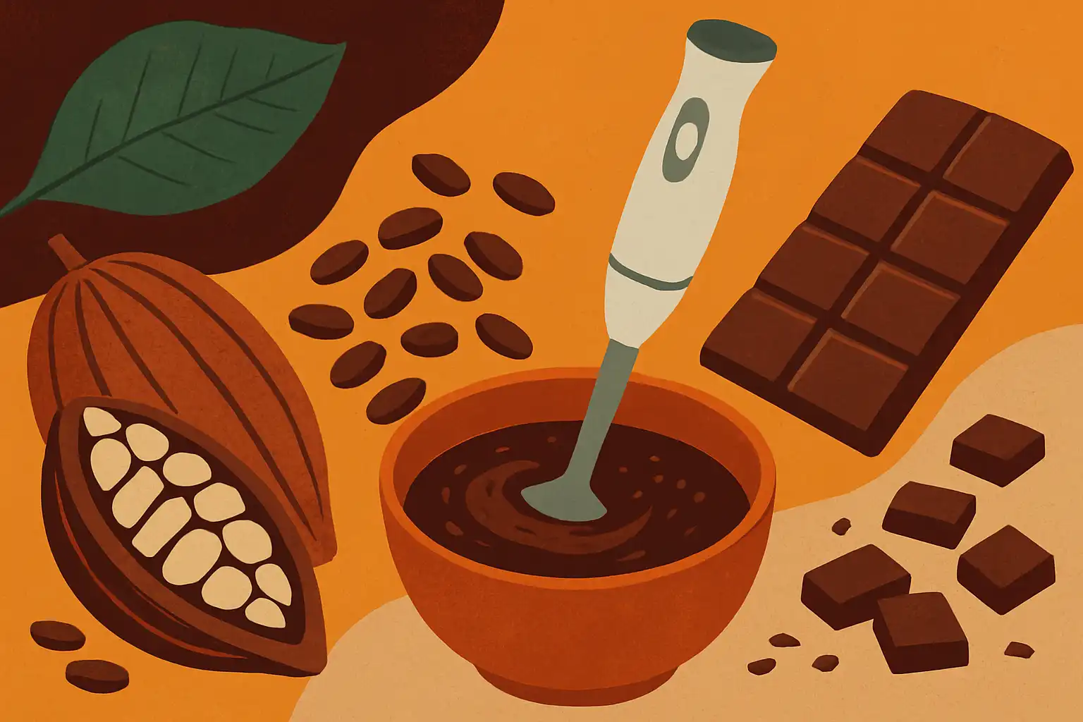 Maak thuis bean-to-bar: zo verwerk je cacaobonen en ontwikkel je eigen chocolade met je staafmixer