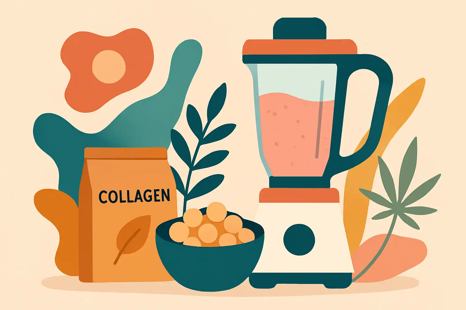 Mix je mood: adaptogenen, collageen en nootropica in je staafmixer-smoothies