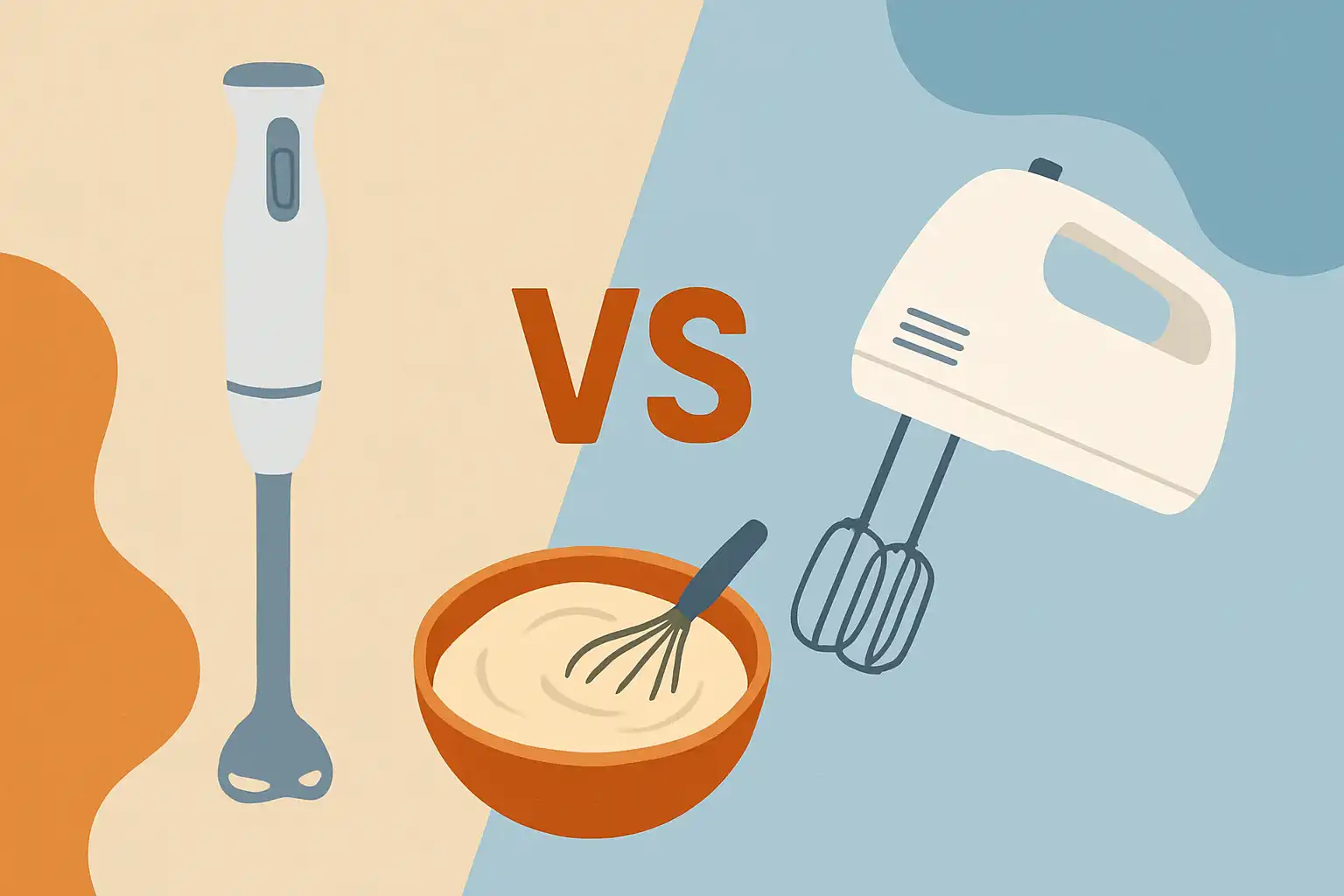 Staafmixer of handmixer: wanneer pureer je en wanneer klop je?