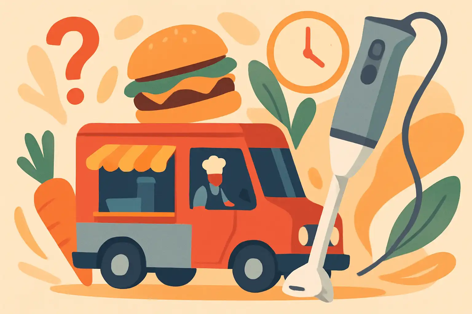 Start je eigen foodtruck? zo kies je de staafmixer die tegen een hectische dienst kan