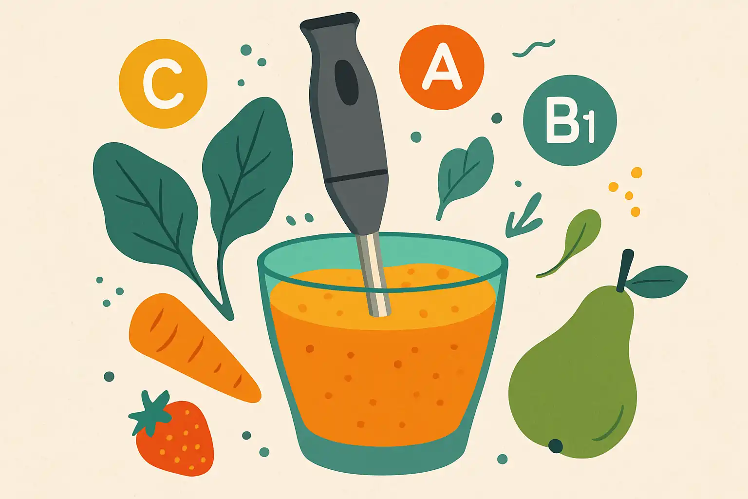 Verlies je vitamines door pureren? slimme staafmixertrucs om meer voedingsstoffen te bewaren