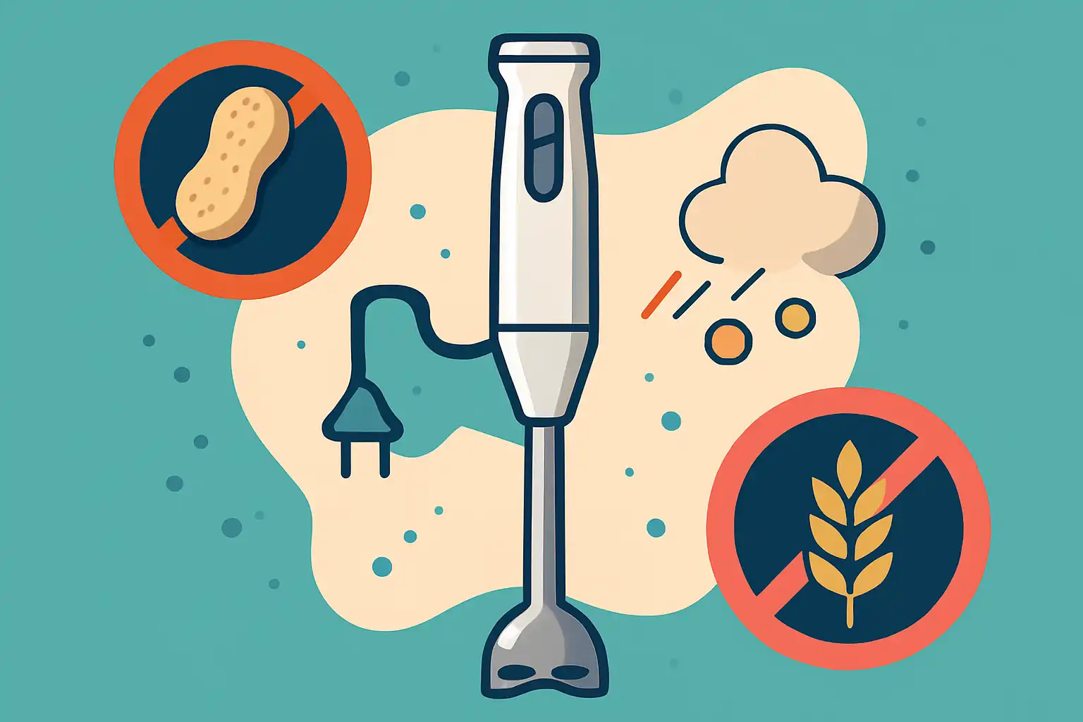 Zo voorkom je allergenkruisbesmetting met je staafmixer
