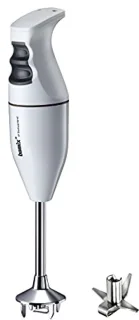 Staafmixer met Multifunctioneel Mes, 140 W, 2 standen, Made in Switzerland - Koken en Mixen met Kwaliteit