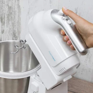 Standmixer met roestvrijstalen kom, 500 W, 3,5L capaciteit, 5 snelheden, turbofunctie, ergonomisch ontwerp
