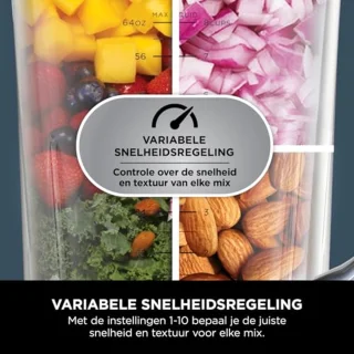 2-in-1 Power Blender met 1200W Vermogen - Smoothies, Groenten en IJsdranken Maken