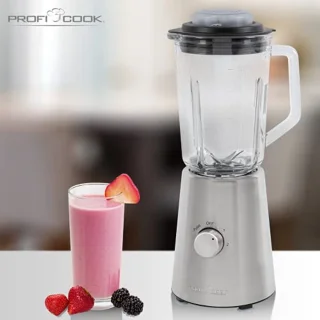 Universele Staande Mixer met 4 Snelheden en Glazen Mengbeker - Ideaal voor Smoothies en Sauzen