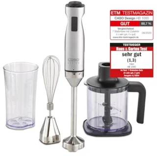 Krachtige Staafmixer met Accessoires - 1000 Watt, Ergonomisch en Veelzijdig