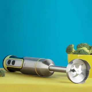 Hand Blender 1200 W met Instelbare Snelheid en Turbo Functie