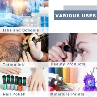 Vortex Mixer met Touch Start en Continu Modus - Ideaal voor Lab, Nagellak, Wimperlijm en Hobbyverf Menging - 3000 RPM