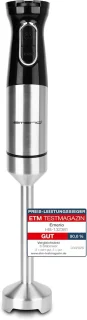 Krachtige 1000 Watt Staafmixer met Afneembare Pureerstaaf en Instelbare Snelheid