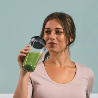 Slimme Blender en Smoothiemaker voor 1 Portie met 470ml Bekers