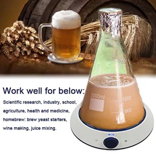Magneetroerder met 4 roerstaafjes - 3000 ml capaciteit voor laboratoria