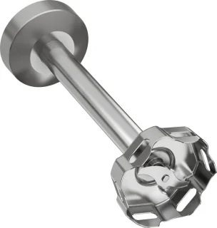Kitchenaid staafmixer - Kitchenaid Go - Draagbare staafmixer met extra hakmolen en garde - met batterij - Zwart