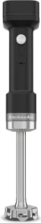 Kitchenaid staafmixer - Kitchenaid Go - Draagbare staafmixer met extra hakmolen en garde - met batterij - Zwart