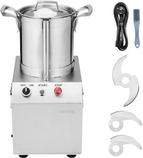 Blender – Foodprocessor – Groentesnijder – Hakmolen – Keukenmachine – 4L Inhoud – Roestvrijstalen S-messen – 550W Krachtige Motor review