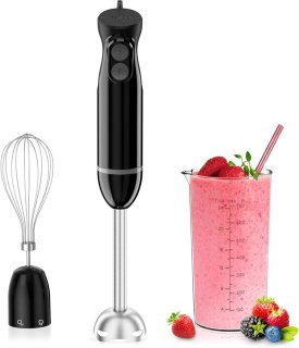 Krachtige 3‑in‑1 staafmixer: simpel, stevig en praktisch