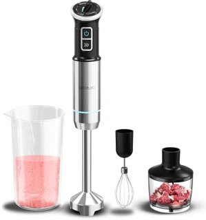 De Hand Blender 1100W met Turbofunctie en XL Voet in één oogopslag