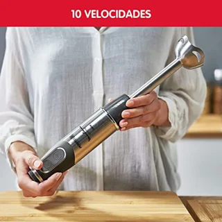 1000 W Staafmixer met 10 Snelheden en Accessoires voor Koken