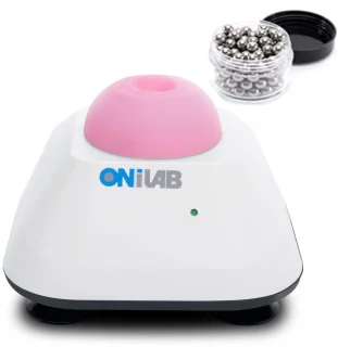 Mini Vortex mixer met touch-functie - Laboratorium mengen, nagellak en acrylverf - Stabiele aluminium basis