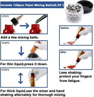 Mini Vortex mixer met touch-functie - Laboratorium mengen, nagellak en acrylverf - Stabiele aluminium basis