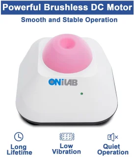 Mini Vortex mixer met touch-functie - Laboratorium mengen, nagellak en acrylverf - Stabiele aluminium basis