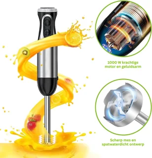 mavoa® blender to go - sapcentrifuge - staafmixer (1000 W)