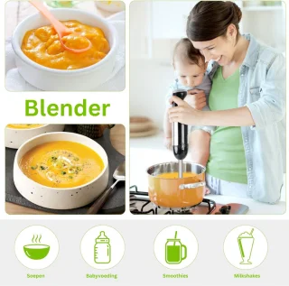 mavoa® blender to go - sapcentrifuge - staafmixer (1000 W)