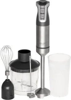 Adler - Staafmixer - Multifunctioneel - 1800W - Turbofunctie - AD 4627 g - Grijs