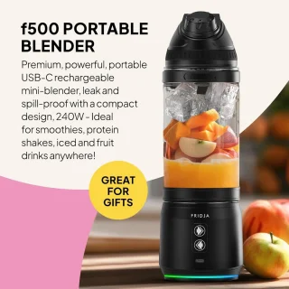 Draagbare Blender met Krachtige 240W Motor en Ultieme Functionaliteit voor Smoothies en Shakes