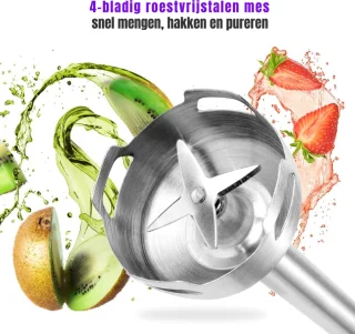 MMP®Mixer staafmixer - Mixer - Mixer handmixer - Zwart - ‎15cm x 37cm x 8 cm