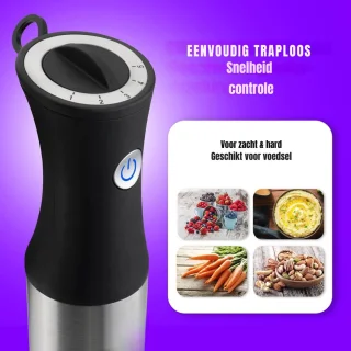 MMP®Mixer staafmixer - Mixer - Mixer handmixer - Zwart - ‎15cm x 37cm x 8 cm