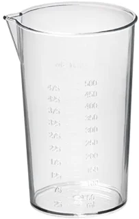 Staafmixer en handmixer voor smoothies met mengbeker en roestvrijstalen mes, 180 Watt