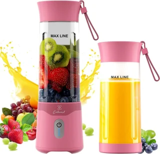 Draagbare Smoothie Mixer met 530 ml Inhoud en Oplaadbare Type C Technologie