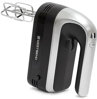 Handmixer met staafmixer en 6 snelheden - Ergonomische 250W handmixer met opbergkoffer