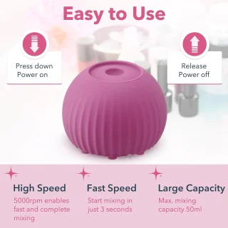 Mini Vortex Mixer - Professionele Kleurschudder voor Laboratorium en Hobbygebruik