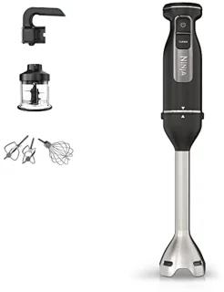 3-in-1 Hand Blender en Mixer met Chopper - 850W, Diverse Snelheden, Afwasmachinebestendige Onderdelen