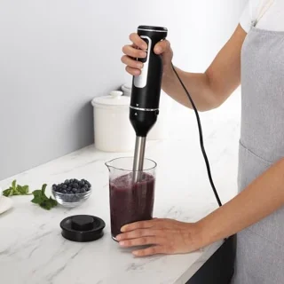 3-in-1 Hand Blender en Mixer met Chopper - 850W, Diverse Snelheden, Afwasmachinebestendige Onderdelen