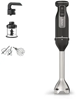 3-in-1 Hand Blender en Mixer met Chopper - 850W, Diverse Snelheden, Afwasmachinebestendige Onderdelen