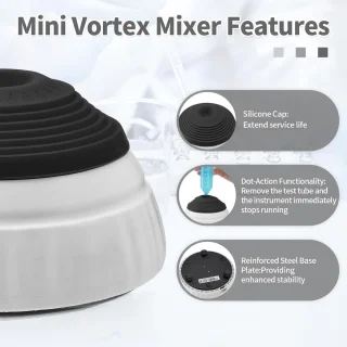 Mini Vortex Mixer - Laboratorium Vortex Shaker voor Efficiënte Mengresultaten