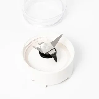 Mini blender 350 W voor smoothies en sauzen met 750 ml kan en 2 draagbare flessen