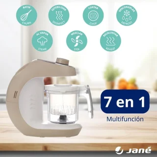 7-in-1 multifunctionele mixer voor babys - stoomkoken, verwarmen, steriliseren en meer