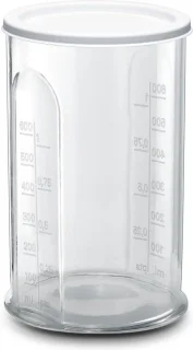 ErgoMixx staafmixer maatbeker deksel hakmolen - 600 Watt, wit.